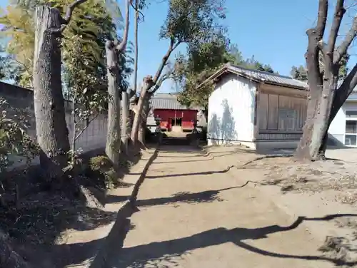 白山神社の景色