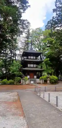 恵林寺の塔