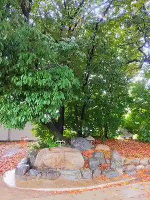 八幡社（松新町）の手水舎