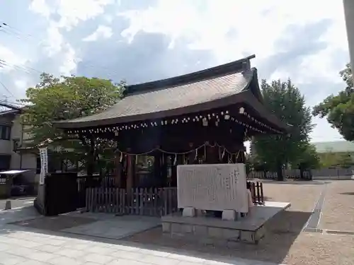 伴林氏神社の手水舎