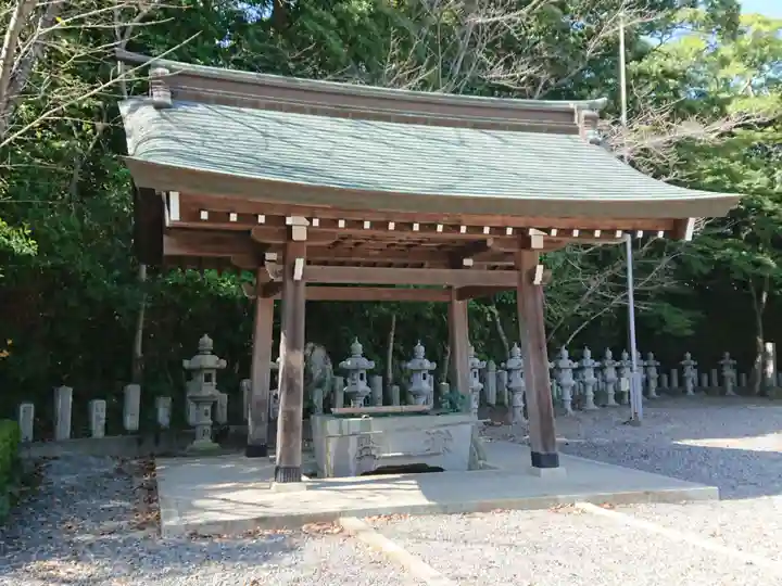 巴江神社の手水舎