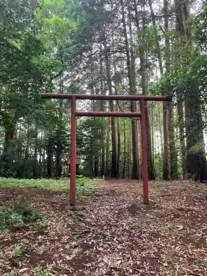 太夫塚淡島神社の鳥居