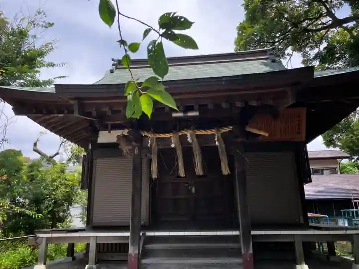 別所白山神社の本殿・本堂