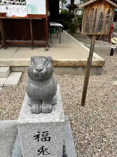 三輪神社の狛犬