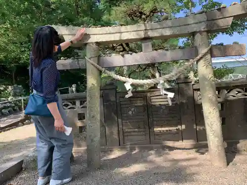 立磐神社の鳥居