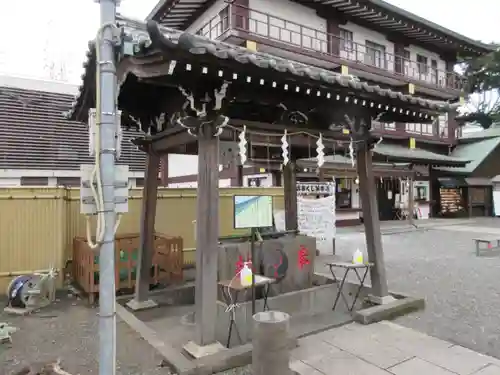 羽田神社の手水舎