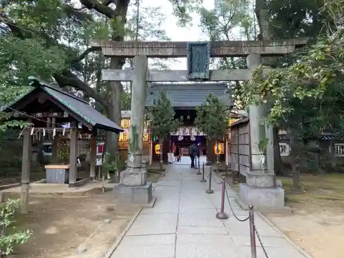 赤坂氷川神社の鳥居