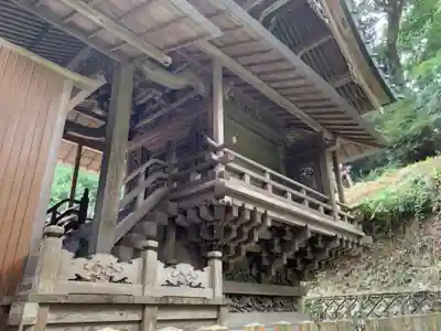 白山神社の本殿・本堂