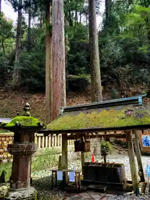 鳳来山東照宮の手水舎