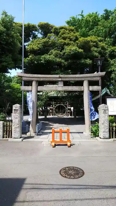七社神社の鳥居