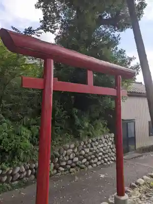 針綱神社 御旅所の鳥居