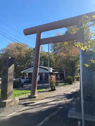 大曲神社の鳥居