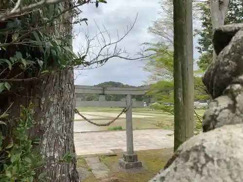 帝跡神社の鳥居