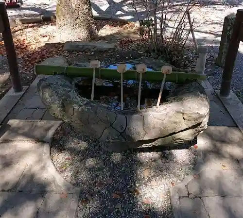 諫早神社（九州総守護  四面宮）の手水舎