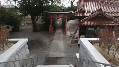 立鉾鹿島神社の鳥居