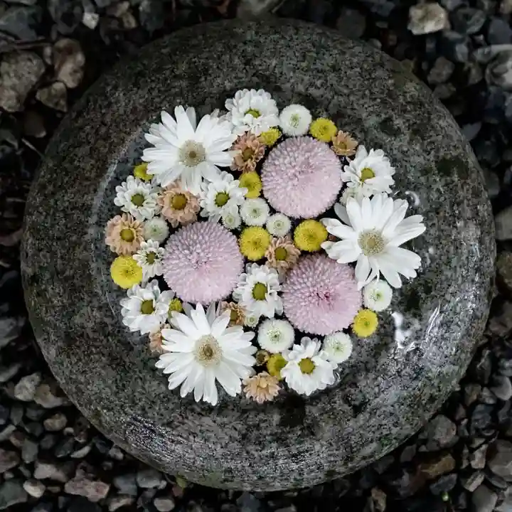 帯廣神社の手水舎