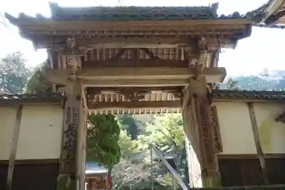 長安寺の山門・神門