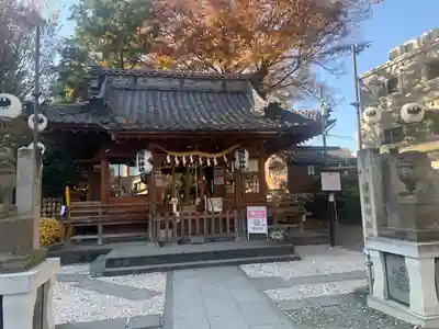 川越熊野神社の本殿・本堂