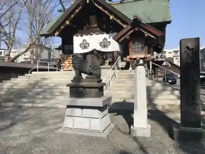 札幌諏訪神社の本殿・本堂