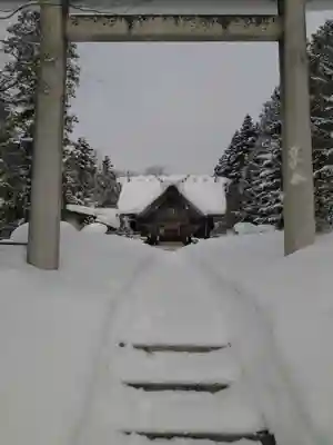 愛別神社の鳥居