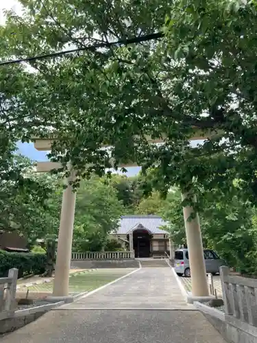 佐野八幡神社の鳥居