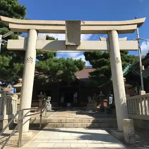 舞子六神社の鳥居