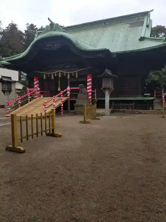 下総国三山 二宮神社の本殿・本堂