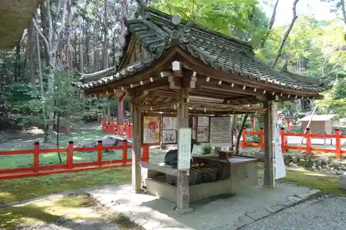 大原野神社の手水舎