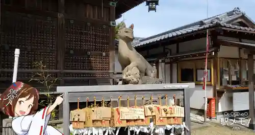 半田稲荷神社の狛犬