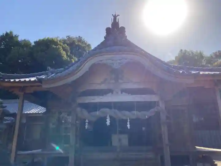 宇佐八幡神社の本殿・本堂