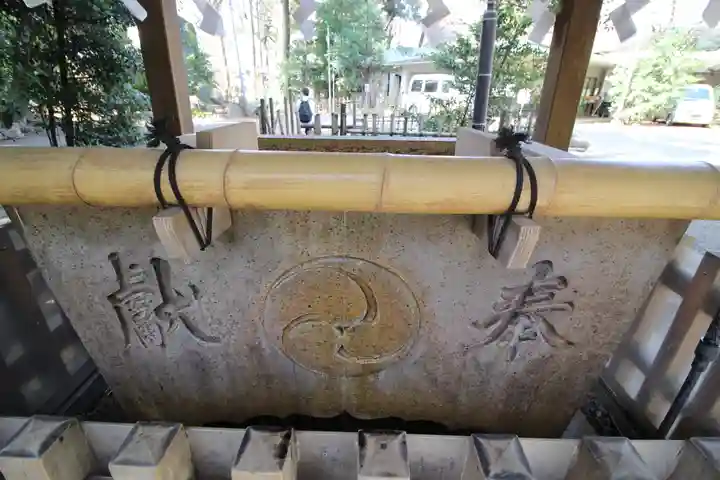 代々木八幡宮の手水舎