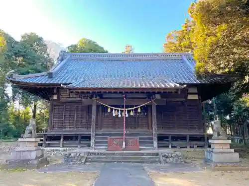 楡山神社の本殿・本堂