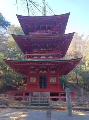 岩舟山高勝寺の塔