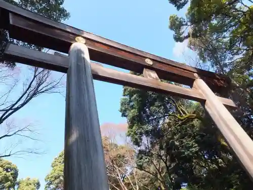 明治神宮の鳥居