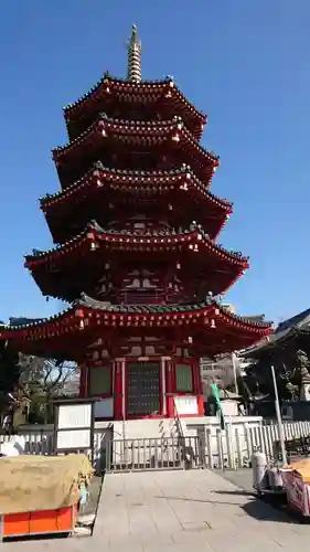 川崎大師（平間寺）の塔