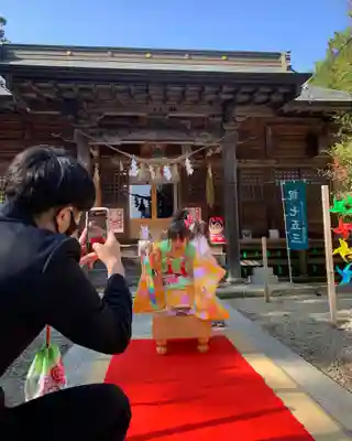 滑川神社 - 仕事と子どもの守り神(福島県)