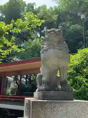 自由が丘熊野神社の狛犬