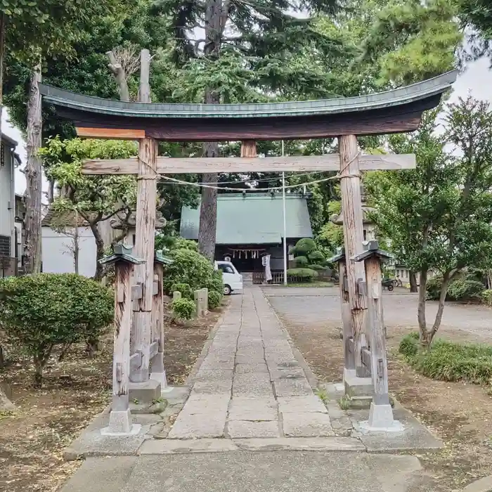 田端神社の鳥居