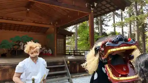 上川神社の神楽