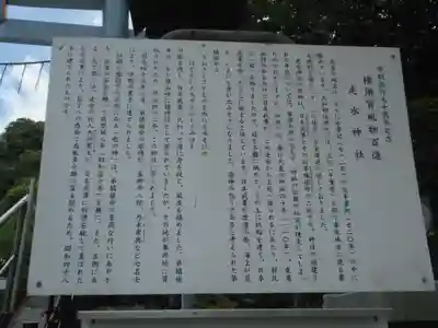 走水神社の歴史