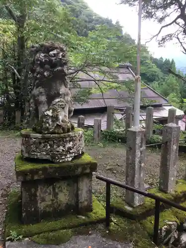 筒井神社の狛犬