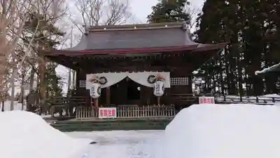 青森縣護國神社の本殿・本堂