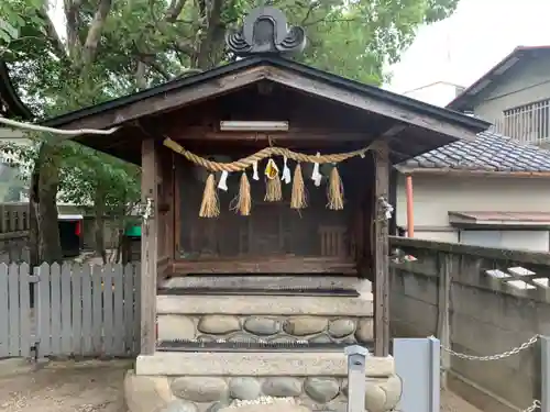 冨士八幡社の本殿・本堂