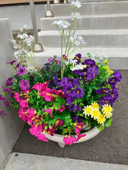 様似住吉神社の庭園