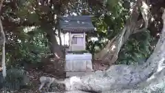 神社(名称不明)の本殿