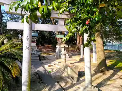 市杵嶋社の鳥居