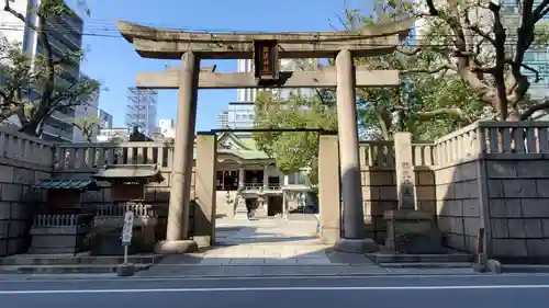 難波神社の鳥居