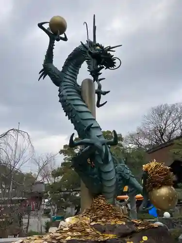 田村神社の狛犬