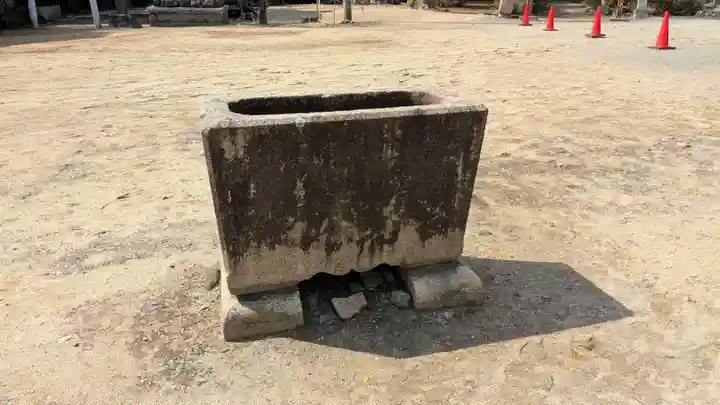 子鍬倉神社の手水舎