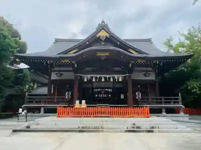 道野辺八幡宮の本殿・本堂